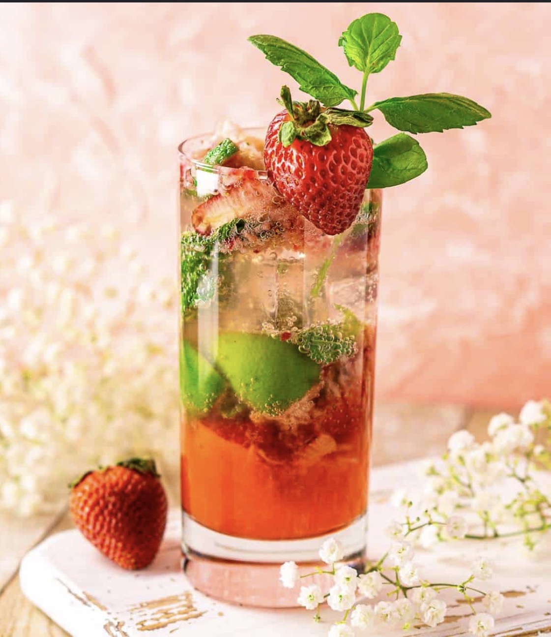 Strawberry mojito