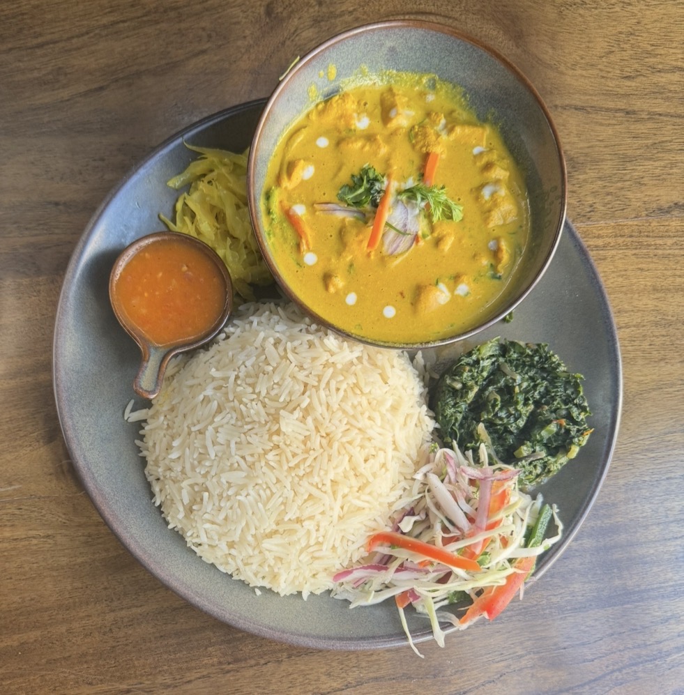 Rice with curry