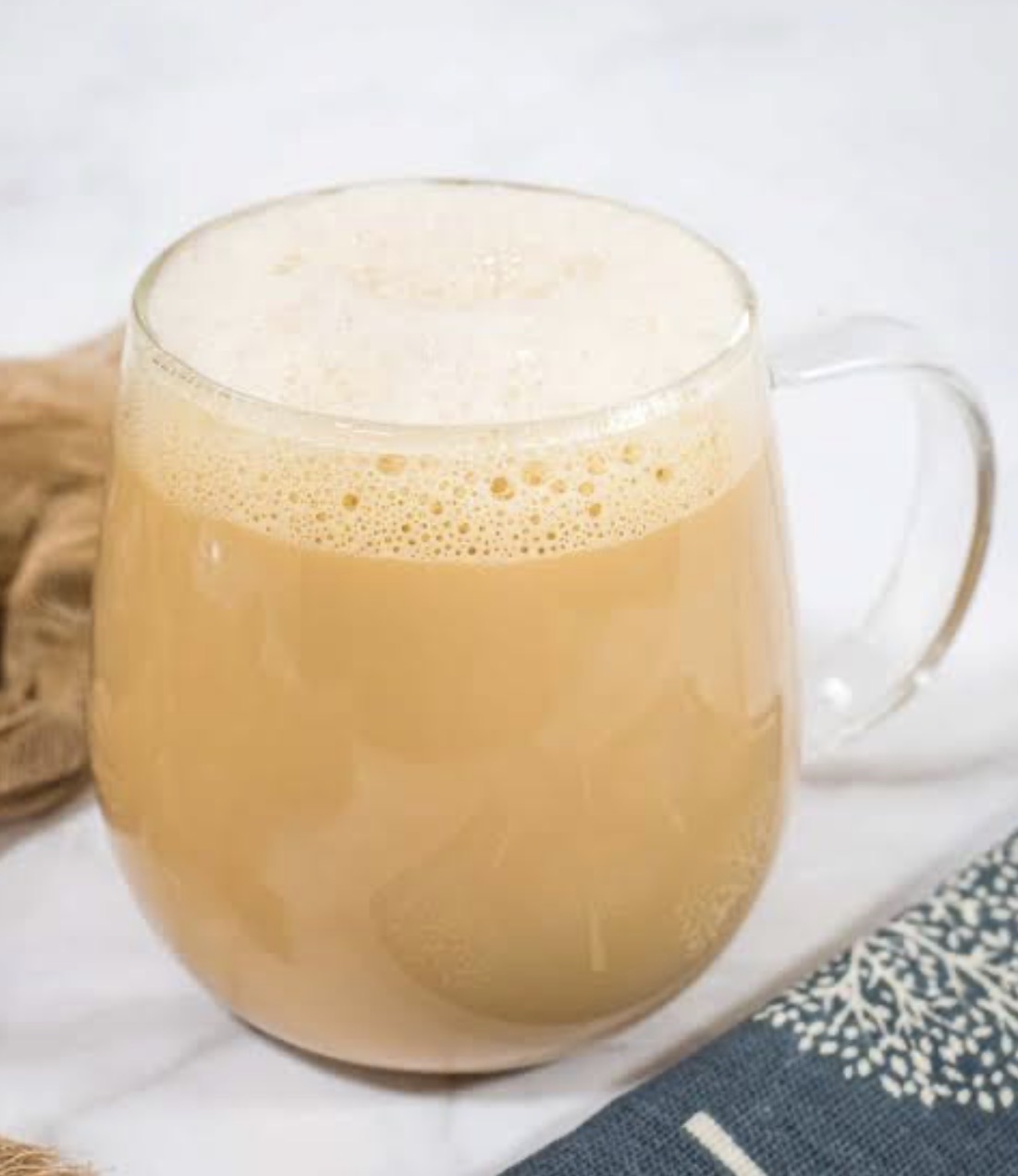 Camel milk tea